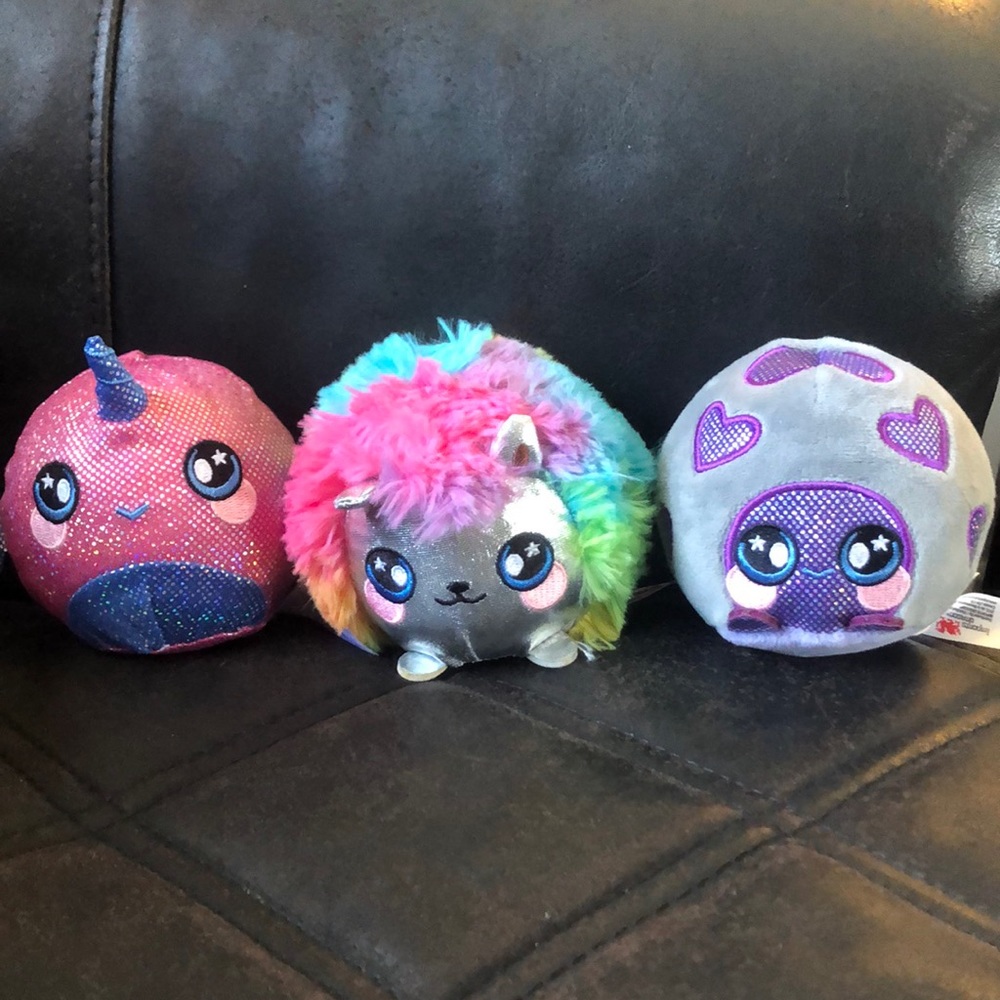 Lot of 3 Squeezamals